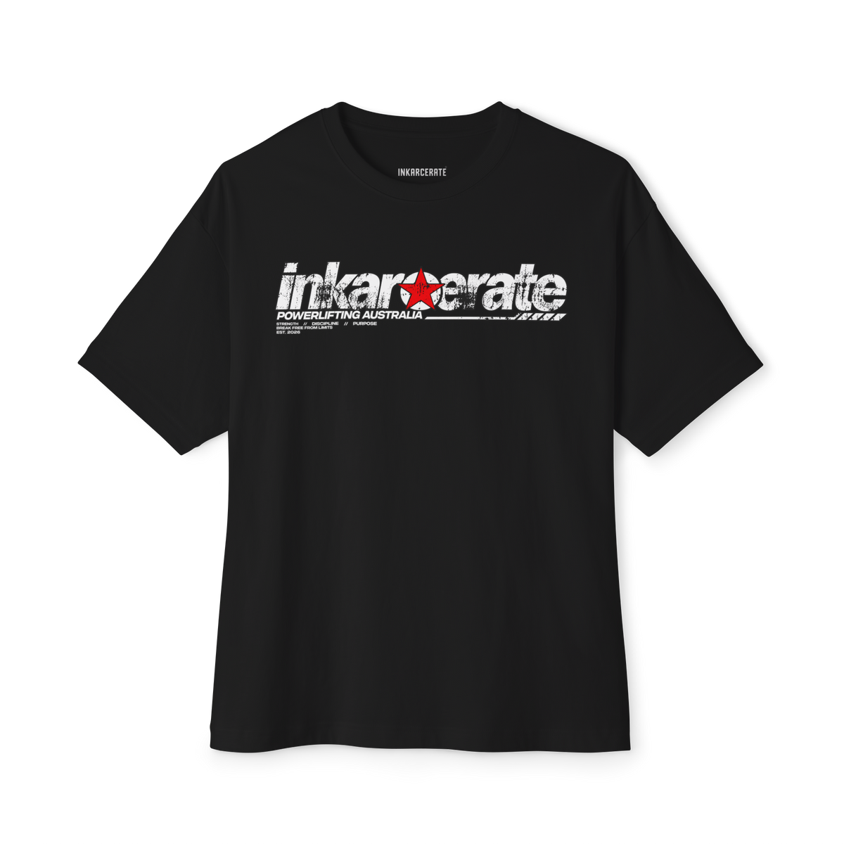 INKARCERATE Powerlifting Australia Tee